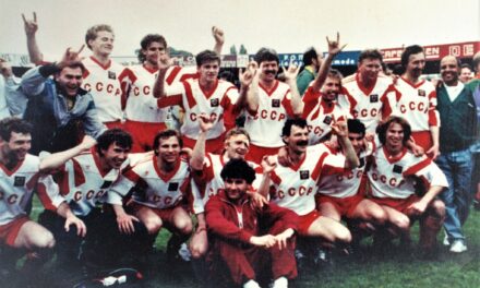 Victory in the second European Cup-1991. USSR Deaf Football
