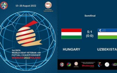 The first place at the World Cup was taken by deaf football from Hungary