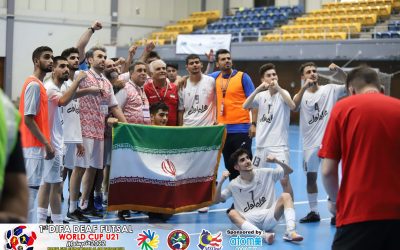 Iran’s team – champion 1st DIFA Deaf Futsal World Cup U21