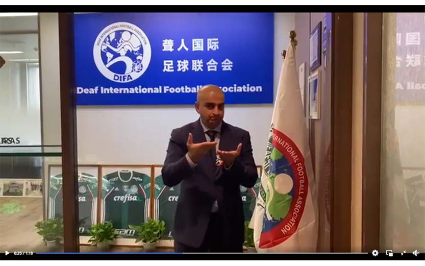 The DIFA Inspection Commission headed by Vice President Jaber Al-Kanderi, arrived in Shanghai and visit to the DIFA office.